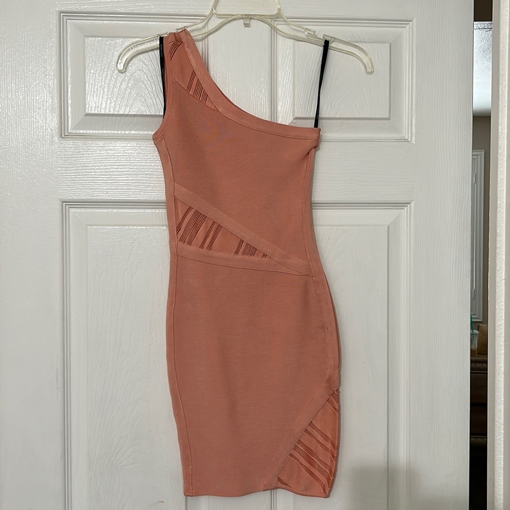 Guess by Marciano one shoulder dress
